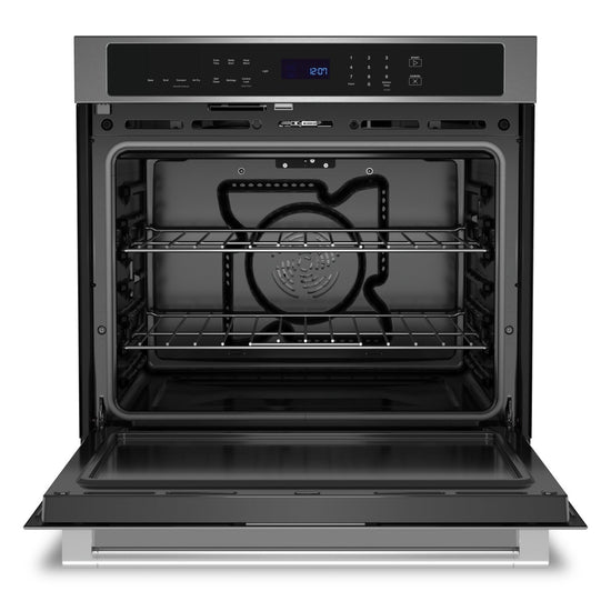 Maytag 27 Inch Single Wall Oven with Air Fry, 4.3 Cu. Ft. - MOES6027LZ