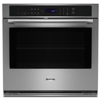 Maytag 27 Inch Single Wall Oven with Air Fry, 4.3 Cu. Ft. - MOES6027LZ