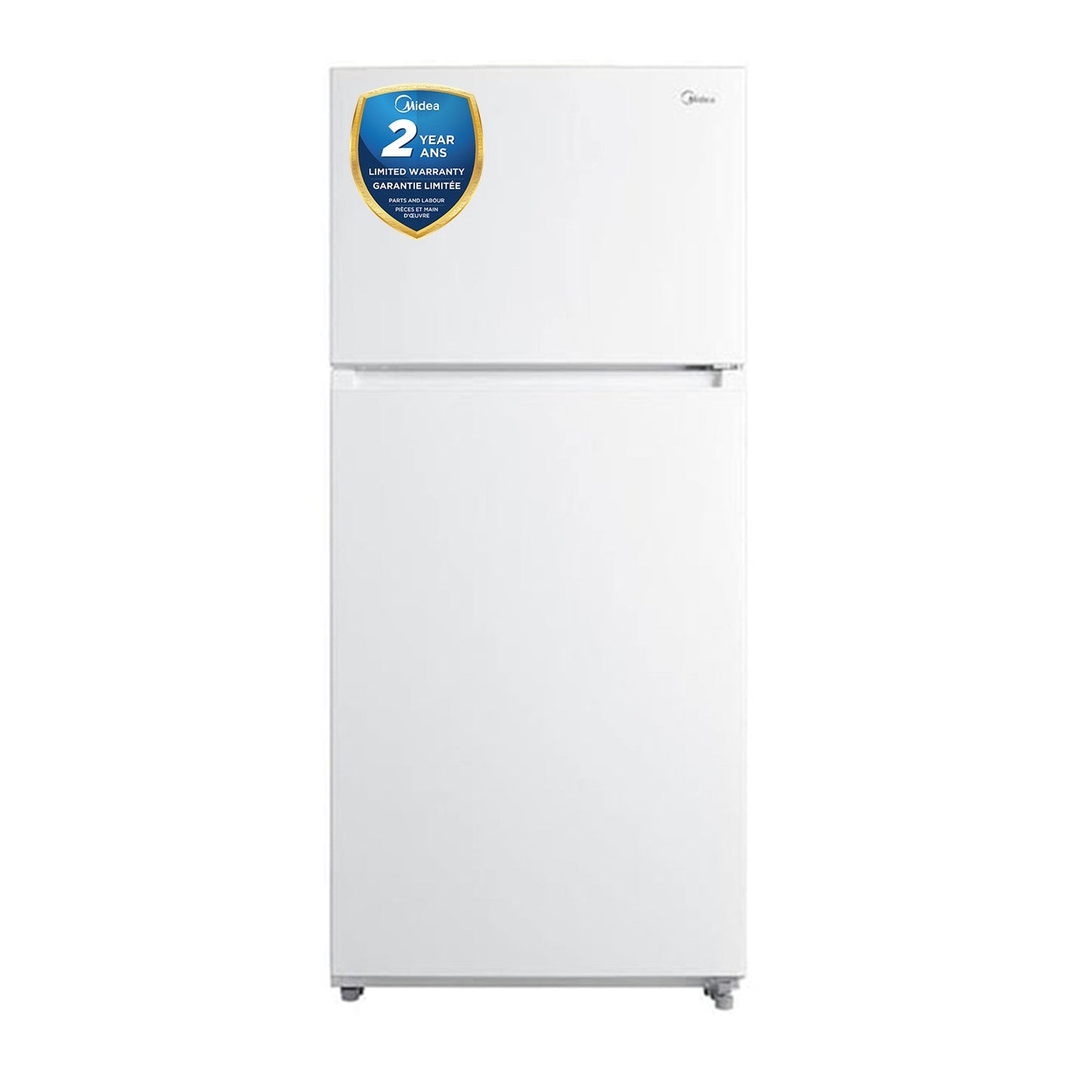 Midea 18 Cu. Ft. Top-Freezer Refrigerator in White - MRT18S4AWW