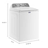 Maytag Top Load Washer with Deep Fill - MVW4505MW