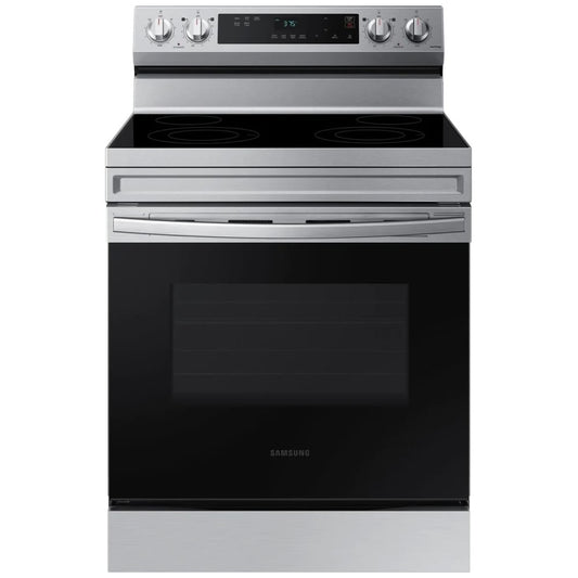 Samsung 30 Inch Freestanding Electric Range, Stainless Steel - NE63A6111SS