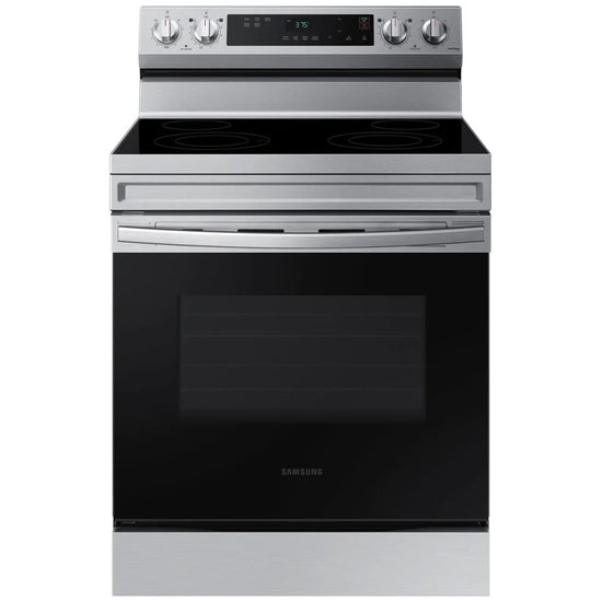 Samsung 30 Inch Freestanding Electric Range, Stainless Steel - NE63A6111SS