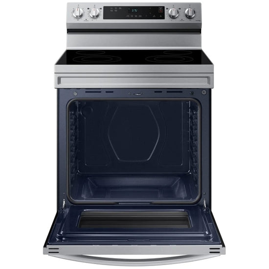 Samsung 30 Inch Freestanding Electric Range, Stainless Steel - NE63A6111SS