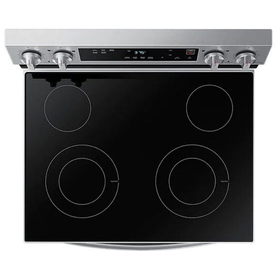 Samsung 30 Inch Freestanding Electric Range, Stainless Steel - NE63A6111SS