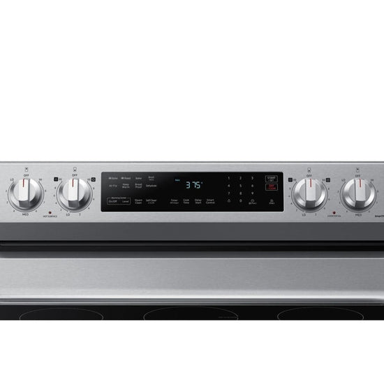 Samsung 30 Inch Freestanding Electric Range with Convection & Air Fry - NE63A6511SS