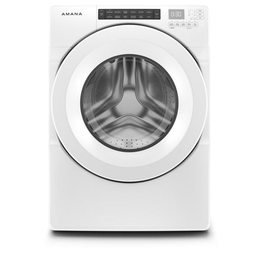 Amana 27 Inch Front-Load Washer, 4.3 cu. ft., White - NFW5800HW