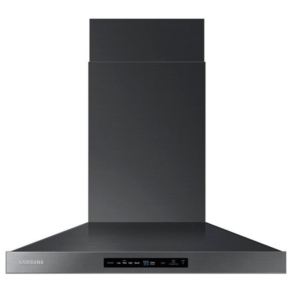 Samsung 30 Inch 600 CFM Wall Mount and Chimney Range Vent in Black Stainless - NK30K7000WG