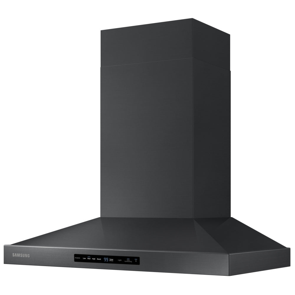 Samsung 30 Inch 600 CFM Wall Mount and Chimney Range Vent in Black Stainless - NK30K7000WG