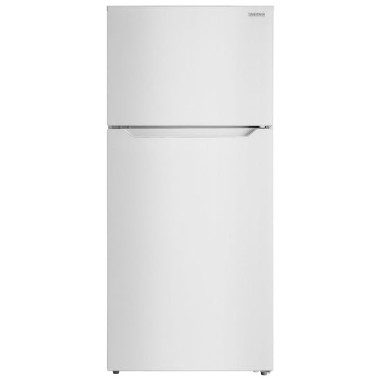 Insignia 28 Inch Top Freezer Refrigerator, White - NS-RTM14WH5-C
