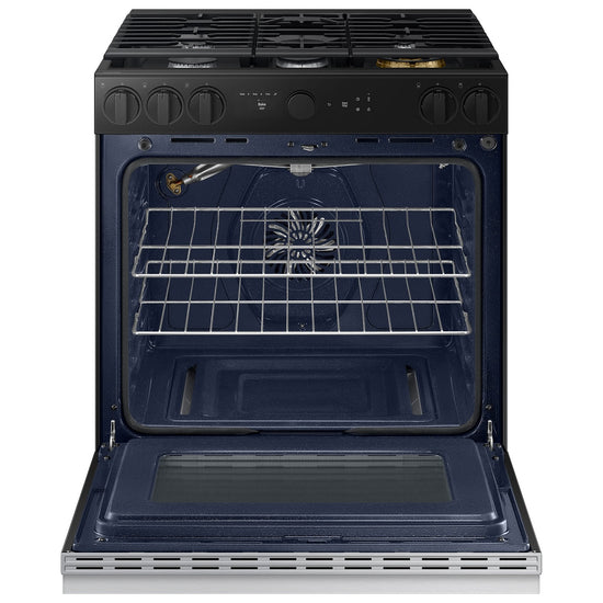 Samsung 30 Inch Slide-In Gas Range with True Convection, 6.0 cu. ft. - NSG6DG8500SRAA