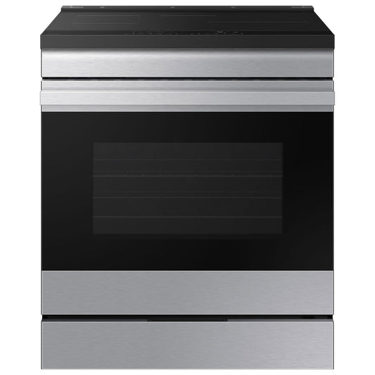Samsung 30 Inch Induction Slide-In Electric Range with 6.3 cu. ft. Oven - NSI6DG9500SRAC