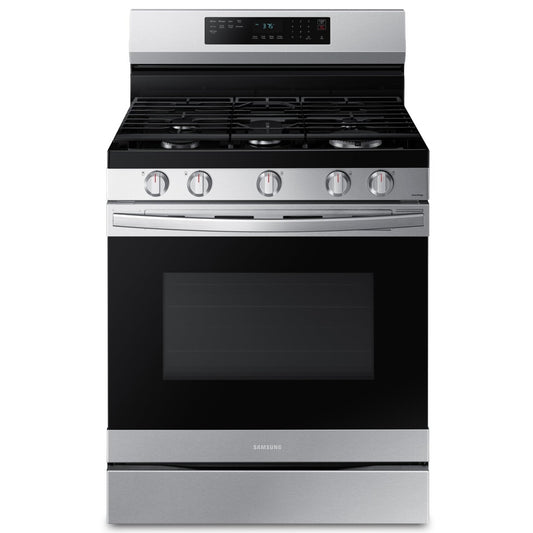 Samsung 30 Inch Freestanding Gas Range with Air Fry - NX60A6511SS/AA