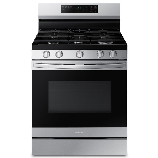 Samsung 30 Inch Freestanding Gas Range with Air Fry - NX60A6511SS/AA