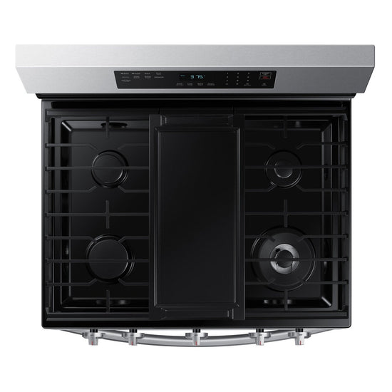 Samsung 30 Inch Freestanding Gas Range with Air Fry - NX60A6511SS/AA