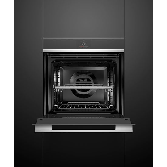 Fisher & Paykel 24" Series 9 Contemporary Self-Cleaning Wall Oven - OB24SDPTX1
