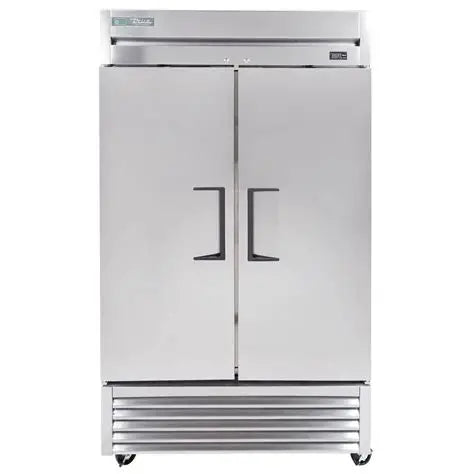 True Reach-In Solid Swing Door Refrigerator - T-43-HC