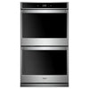 Whirlpool 30 Inch Smart Double Wall Oven, Stainless Steel - WOD51EC0HS