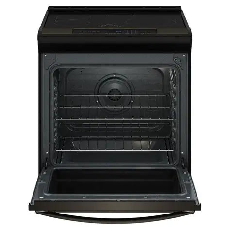Whirlpool 30 Inch Induction Slide-In Convection Range with 6.4 cu. ft. Capacity, Black Stainless - WSIS5030RV