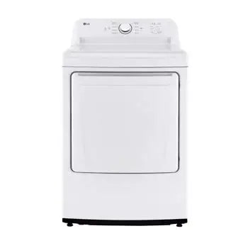 LG 7.3 Cu. Ft. Electric Dryer, White - DLE6100W