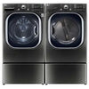 LG 7.4 cu.ft. Ultra Large Capacity TurboSteam Electric Dryer - DLEX4370K