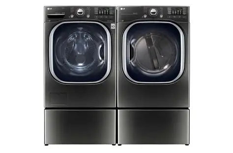 LG 7.4 cu.ft. Ultra Large Capacity TurboSteam Electric Dryer - DLEX4370K