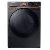 Samsung 7.5 Cu. Ft. Electric Steam Dryer, Black Stainless Steel - DVE50BG8300VAC