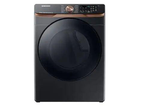 Samsung 7.5 Cu. Ft. Electric Steam Dryer, Black Stainless Steel - DVE50BG8300VAC