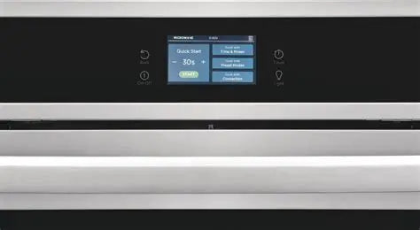 Frigidaire Gallery 30 Inch Electric Wall Oven and Microwave Combination with Stone-Baked Pizza - GCWM3070AF
