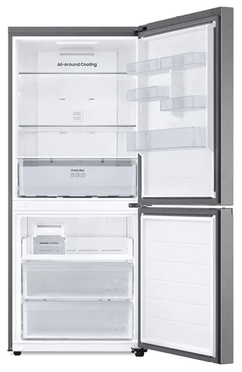Samsung 30 Inch Counter-Depth Bottom-Freezer Refrigerator, Stainless-Look - RB16DG6000SLAA