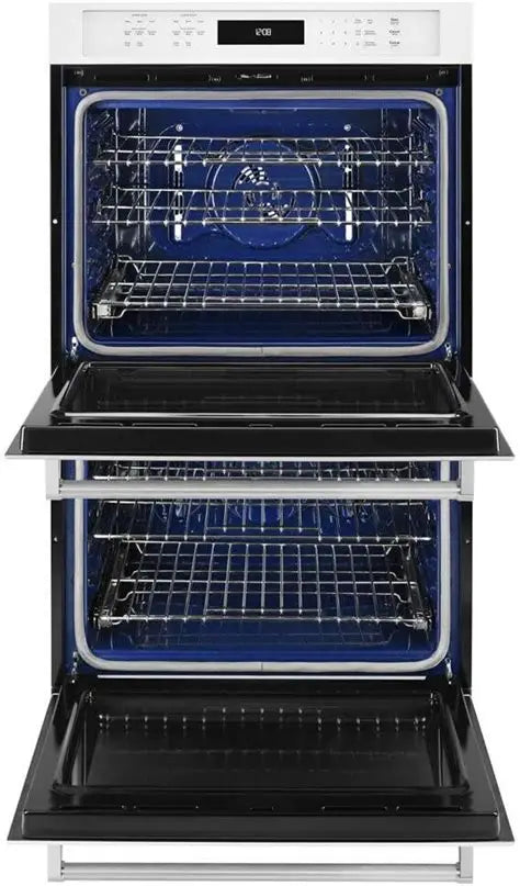 KitchenAid 30 Inch Double Wall Oven with True Convection - KODE500EWH