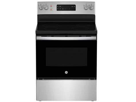 GE APPLIANCES 29.92 INCH 5 CU. FT. ELECTRIC RANGE IN STAINLESS - JCB635STSS