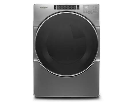 Whirlpool 7.4 Cu. Ft. Electric Steam Dryer, Chrome Shadow - YWED8620HC