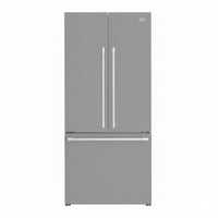 Beko 30 Inch French Door Refrigerator, Fingerprint-Free Stainless Steel - BFFD30216SSIM