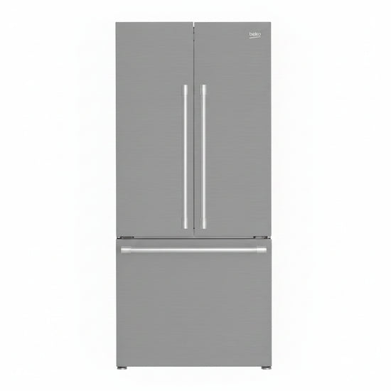 Beko 30 Inch French Door Refrigerator, Fingerprint-Free Stainless Steel - BFFD30216SSIM