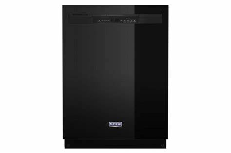 Maytag 24 Inch Front Control Dishwasher with Dual Power Filtration - MDB4949SKB