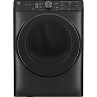 GE 7.8 cu. ft. Smart Front Load Electric Dryer with Steam and Sanitize Cycle - GFD65ESMVDS