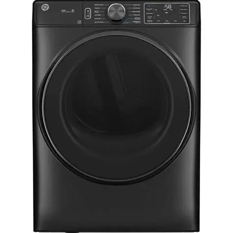 GE 7.8 cu. ft. Smart Front Load Electric Dryer with Steam and Sanitize Cycle - GFD65ESMVDS