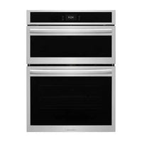 Frigidaire Gallery 30 Inch Electric Wall Oven and Microwave Combination with Stone-Baked Pizza - GCWM3070AF