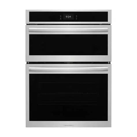 Frigidaire Gallery 30 Inch Electric Wall Oven and Microwave Combination with Stone-Baked Pizza - GCWM3070AF