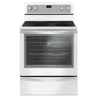 Whirlpool 30 Inch Smooth Top Electric Range with 6.4 cu. ft. Capacity, White Ice - YWFE745H0FH