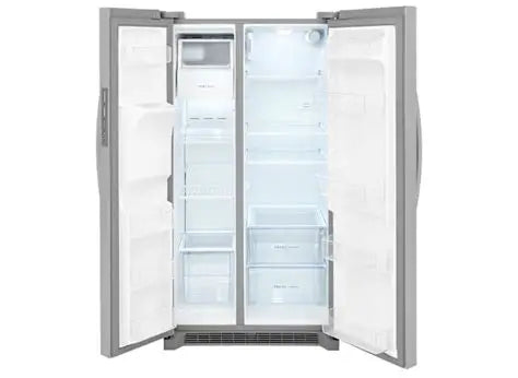Frigidaire 36 Inch Side-by-Side Refrigerator, 25.6 Cu. Ft., Stainless Steel - FRSS26L3AF