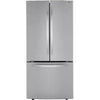 LG 33 Inch French Door Refrigerator 25.2 cu. ft., Stainless Steel - LRFCS2503S
