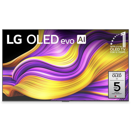 LG 65 Inch OLED 4K evo AI Smart TV - OLED65G5WUA.ACC