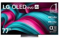 LG 77 Inch OLED evo AI C5 4K Smart TV - OLED77C5PUA