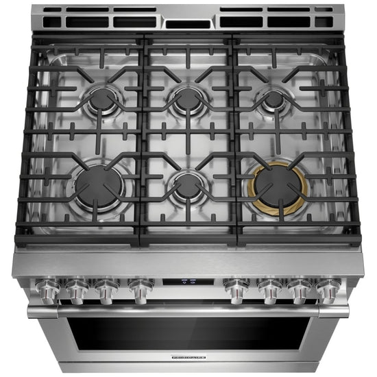 Frigidaire 30 Inch Gas Range, Smudge-Proof Stainless Steel - PCFG3080AF