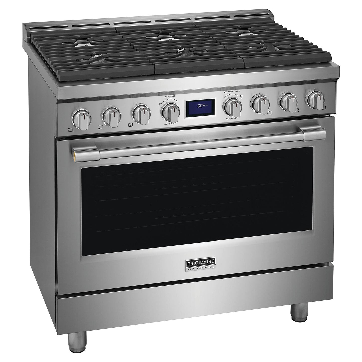 FRIGIDAIRE PROFESSIONAL 36 IN. 4.4 CU FT. STAINLESS STEEL GAS FREESTANDING RANGE WITH TRUE CONVECTION - PCFG3670AF