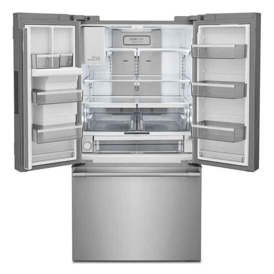Frigidaire Professional 36 Inch Counter-Depth French Door Refrigerator, Stainless Steel - PRFC2383AF
