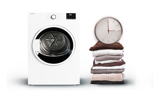 Blomberg Compact Laundry Bundle 1.9 cu ft Washer + 3.7 cu ft Electric Dryer - WM72200W/DV17600W2
