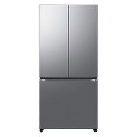 Samsung 33 Inch Counter Depth French Door Refrigerator with 17.5 cu. ft. Capacity, Stainless Steel - RF18A5101S9/AA