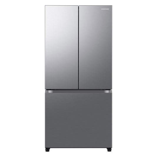 Samsung 33 Inch Counter Depth French Door Refrigerator with 17.5 cu. ft. Capacity, Stainless Steel - RF18A5101S9/AA